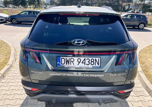 Hyundai Tucson cena 149000 przebieg: 3900, rok produkcji 2023 z Kcynia małe 121
